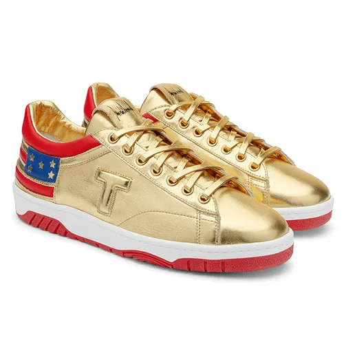 Gold Sneakers